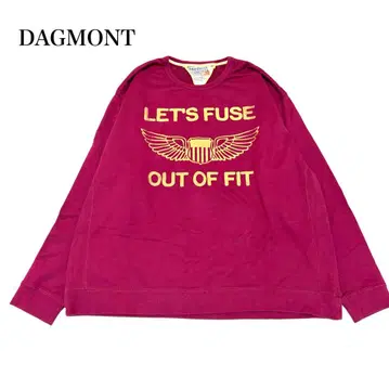 DAGMONT 맨투맨 트레이너 보르도 로고 빅사이즈 XL~2XL