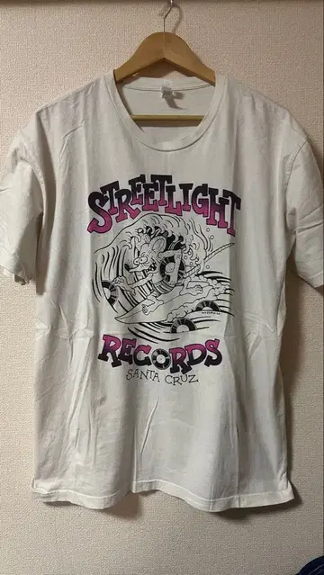 STREETLIGHT RECORDS SANTA CRUZ T셔츠