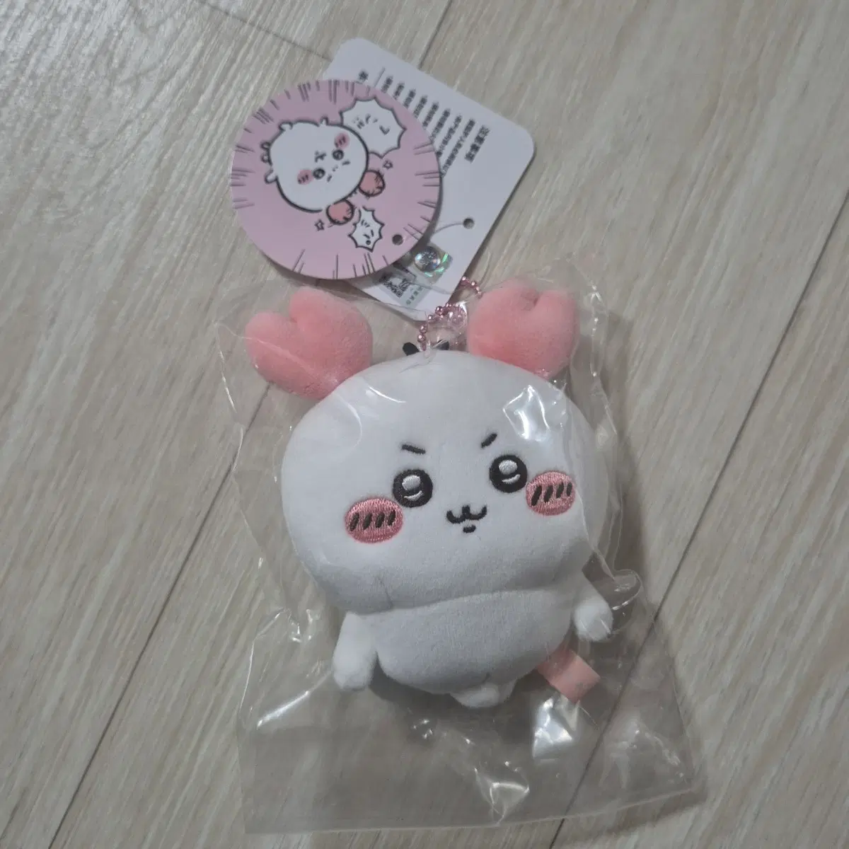 치이카와 먼작귀 꽃게 카니 집게핀 마스코트 인형