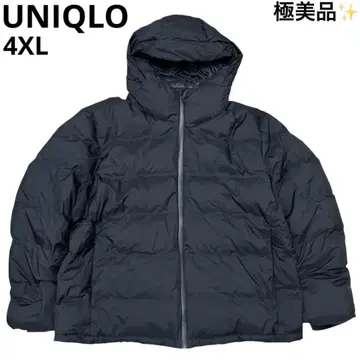 최상급 상태 유니클로 UNIQLO 심리스 다운 파카 블랙 4XL
