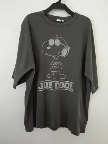 SNOOPY 스누피 PEANUTS JOE COOL T셔츠 L