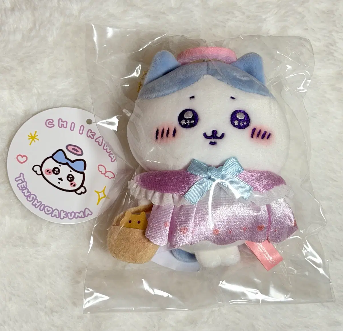 Chiikawa Angel Hachiware Mascot