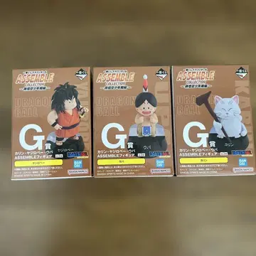 제일복권 드래곤볼 어셈블 컬렉션 G상 3종