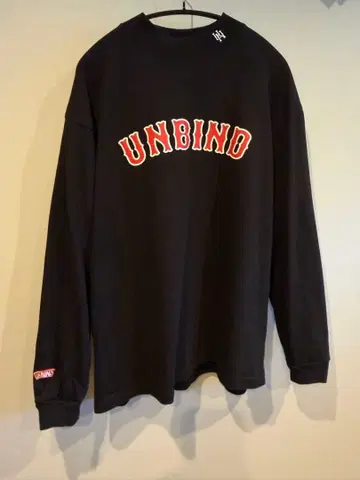 UNBIND 롱T 블랙 L사이즈