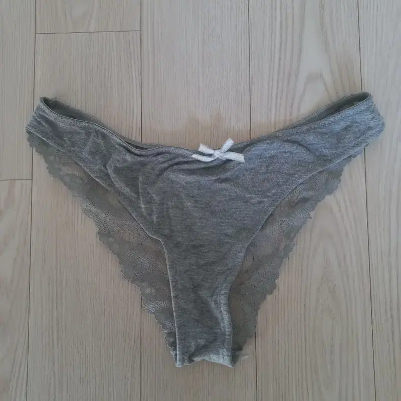 레이스 그레이 팬티