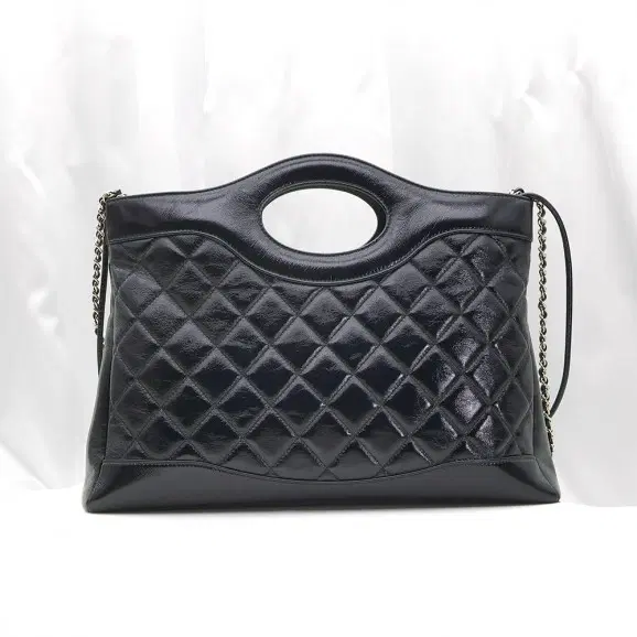 샤넬 Chanel(샤넬) AS4854 블랙 캐비어 금장 체인 31 숄더백 (내장칩) 사진 4