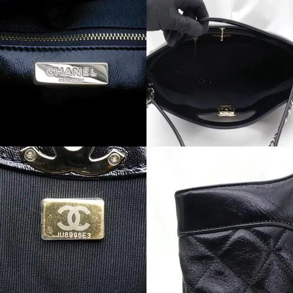 샤넬 Chanel(샤넬) AS4854 블랙 캐비어 금장 체인 31 숄더백 (내장칩) 사진 8