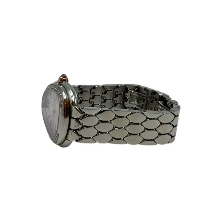 불가리 세르펜티 세두토리 핑크자개 다이아 스틸 워치 한정판 104218 사진 3