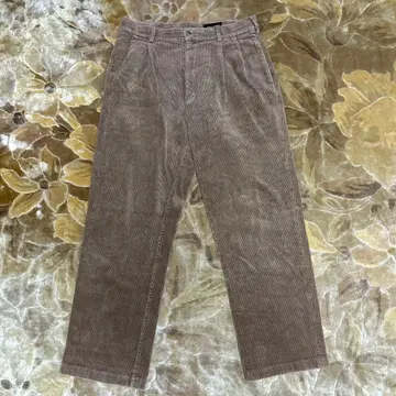 Eddie Bauer 코듀로이 팬츠 굵은 골 브라운 35x32