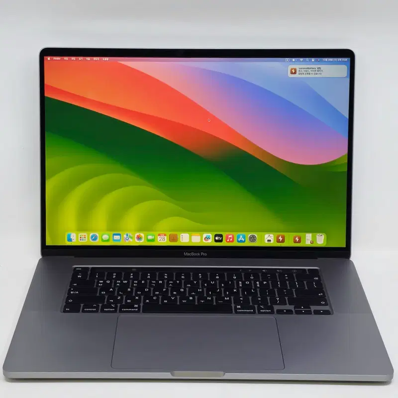 애플 맥북프로16 MVVK2KH/A i9 RAM 16GB SSD 1TB 라데온 5500M 내용필