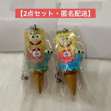 [ 2종 세트 ] 스폰지밥 마스코트 & 구미 아이스 노멀 클리어