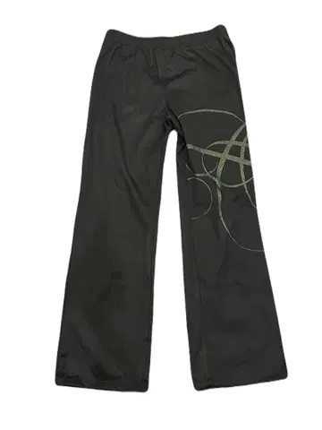 archive y2k flare Nylon pants ASICS Swag