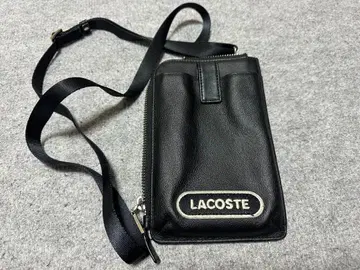 LACOSTE 남성용 숄더백 스마트폰 백