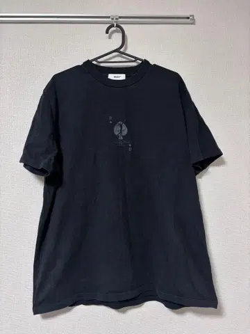 INSAIT 프린트 T셔츠 블랙