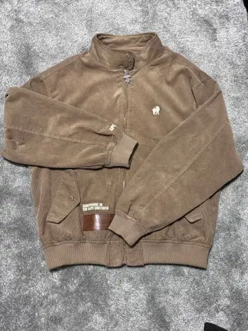 Aape 코듀로이 자켓 M 브라운