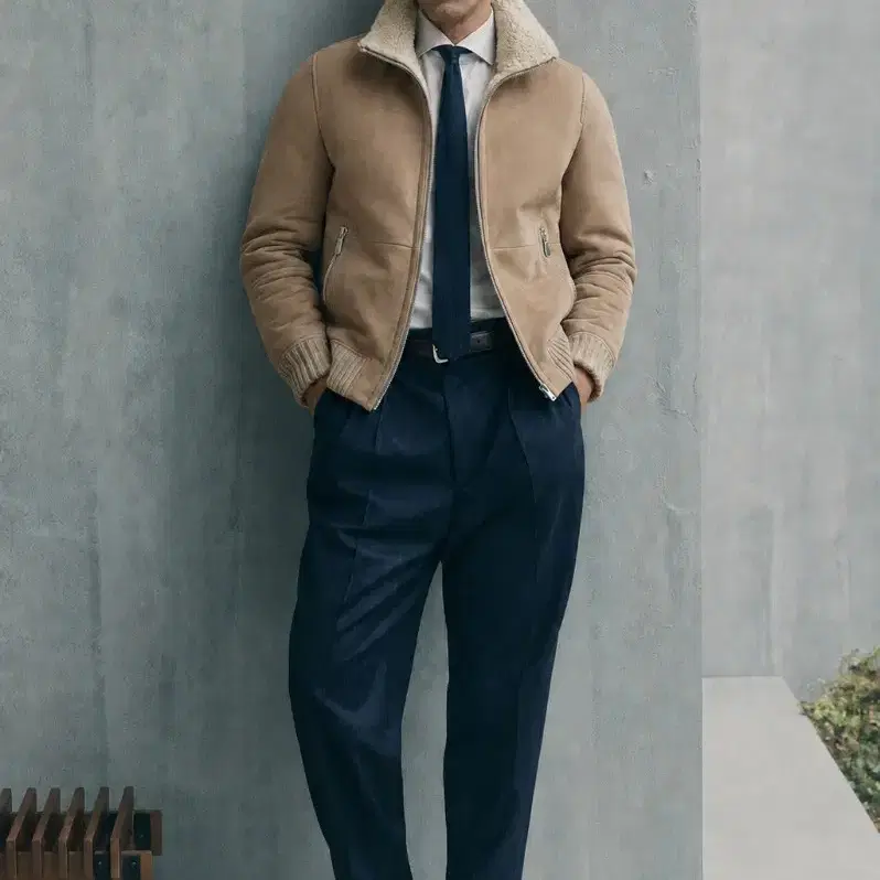 브루넬로쿠치넬리 26fw 메인 무스탕 L(105)사이즈 사진 2
