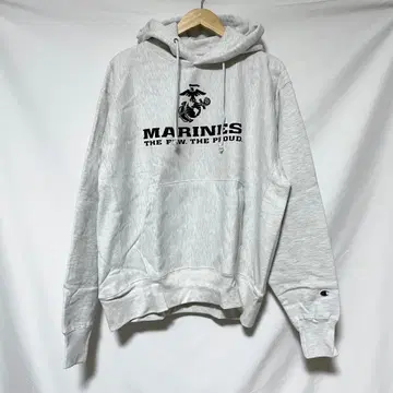 Champion USMC 리버스 위브 후드티 XL 챔피온