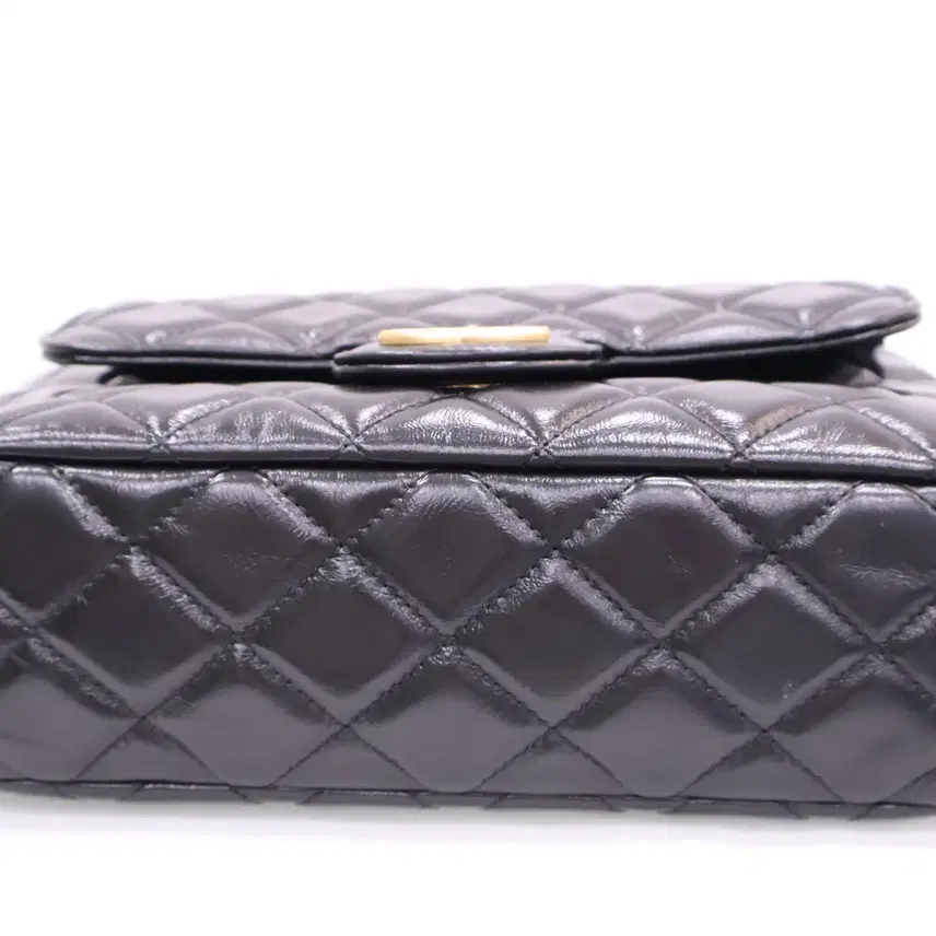 샤넬 중고 포켓 체인 샤이니 크럼플드 카프 체인 스몰 호보 숄더백 AS4323 블랙 CHANEL 사진 5