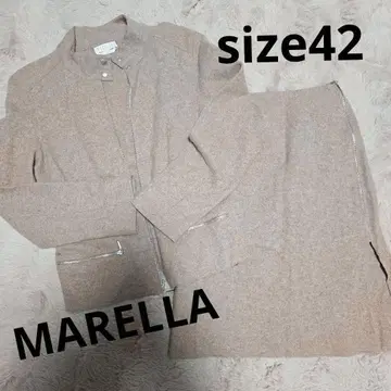 MARELLA 자켓 스커트 셋업 42 사이즈 베이지