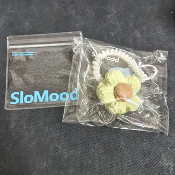 메루카리 택배 slomood 그린 니트 플라워 미니