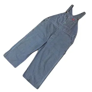 초초 빅 90s 디키즈 USA 제작 히코리 오버롤 W48