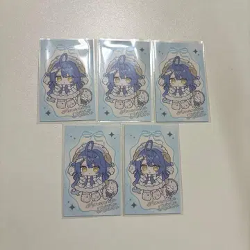 니지산지 Sleepy Sheepy 카드 아마미야 코코로 5매 세트