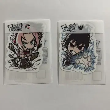 NARUTO 나루토 사스케 사쿠라 이툰 다이컷 스티커