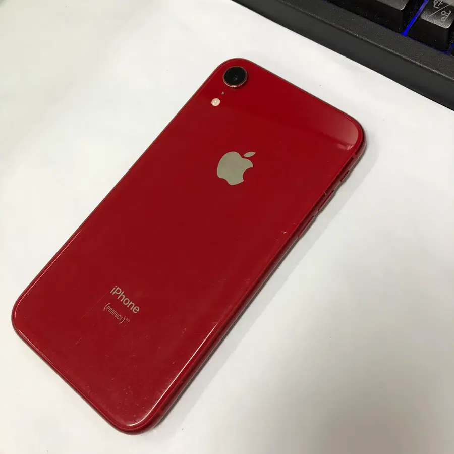 211550 아이폰XR 64GB 레드 중고폰 배터리85% 서브폰 사진폰