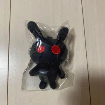 카토리 신고 WHO AM I 검은 토끼 봉제 인형 소 키링