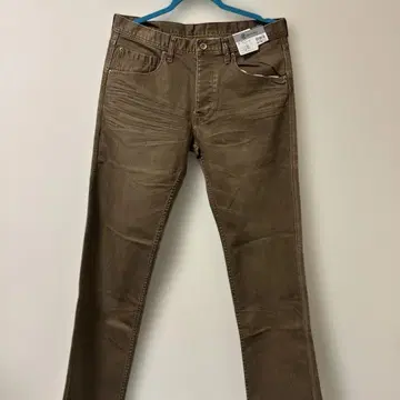 goodday 레귤러 핏 데님 팬츠 브라운 g/DENIM