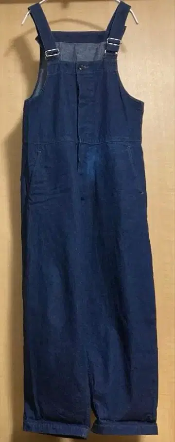 SAKULA 데님 살로펫 오버롤 인디고