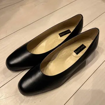 Royal Lamb 26cm 천연 가죽 블랙 펌프스 일본제 포멀
