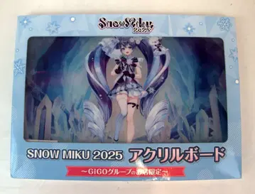 GIGO SNOW MIKU 2025 아크릴 보드