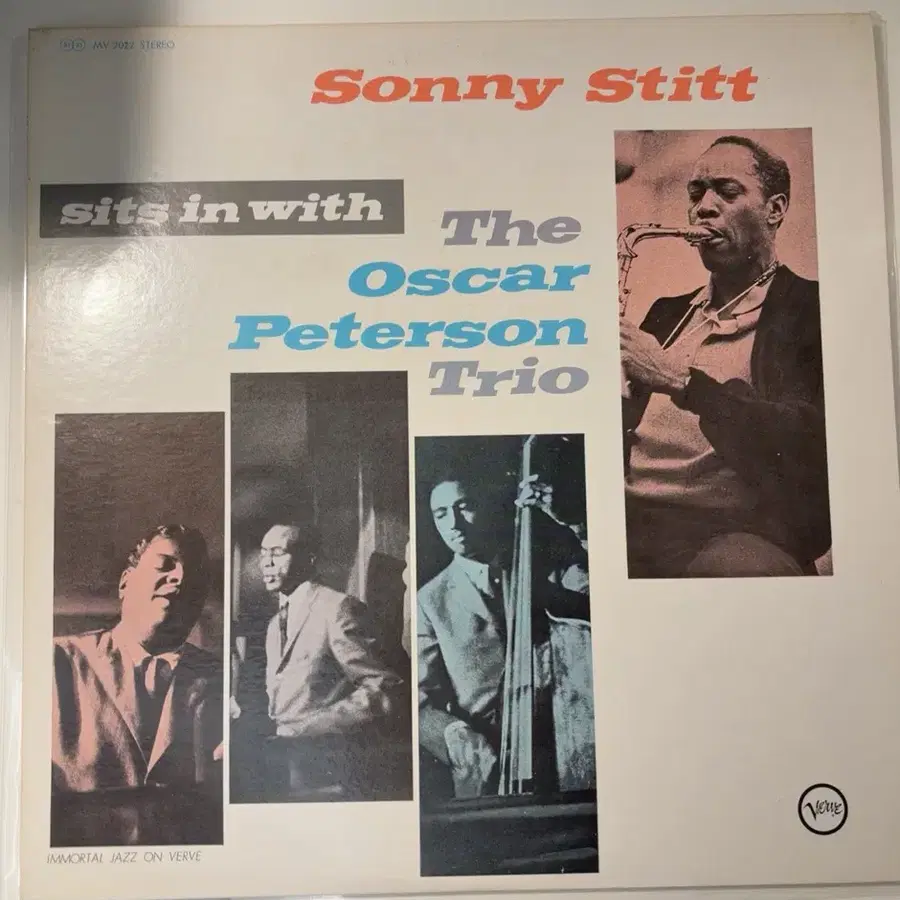 [중고LP] sonny stitt sit in with the oscar peterson trio LP