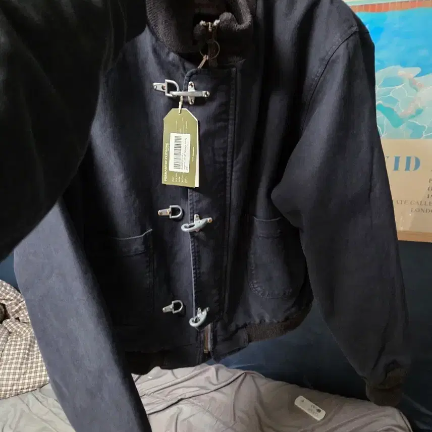 BDIAL Tanker Jacket Vintage Black, Size M, for sale — Main product photo