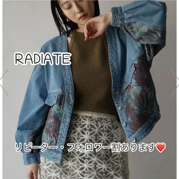RADIATE 데님 블루종