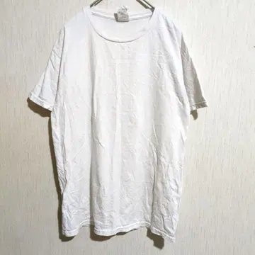 헤인즈 반팔 T셔츠 크루넥 무지 S 화이트 면 데일리