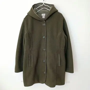 L.L.Bean 엘엘빈 두꺼운 원단 플리스 안쪽 보아 플리스 L 그린