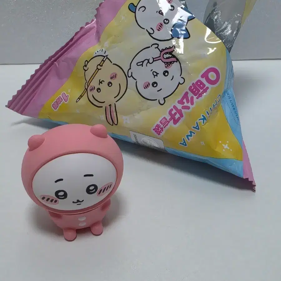 치이카와 굿즈 핑크 캐릭터 피규어