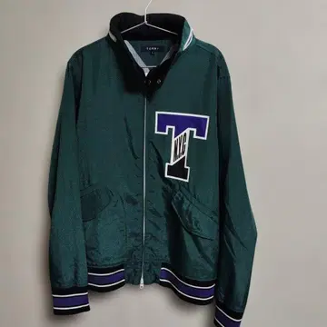 TOMMY NYC 로고 블루종 그린 L