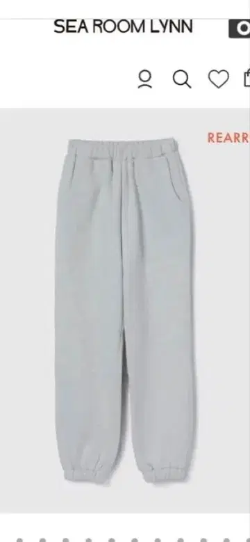 SEA ROOM LYNN Volume Sweat 허리 개더 팬츠