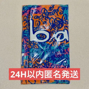 새상품 back number 요리 손글씨 꽃 로고 타월