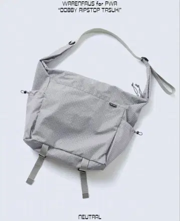 PWA 푸아 DOBBY RIPSTOP TASUKI BAG 백
