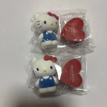 산리오 하우스 한정판 플로키 피규어 헬로키티 세트