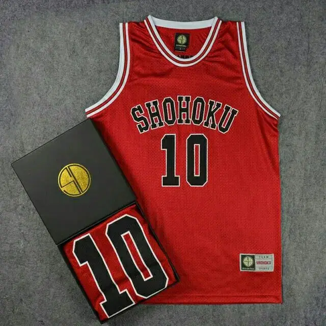 Shohoku #10 SAKURAGI Jersey 슬램덩크 져지