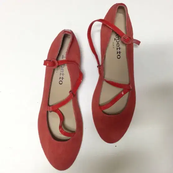 [정품-새상품] 레페토 Repetto 스웨이드 발레리나힐 size 230