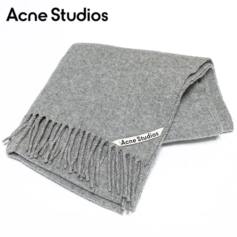 [정품] ACNE STUDIOS 아크네스튜디오 와이드 캐시미어 머플러