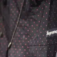 Supreme Pin Shell Dot Jacket navy