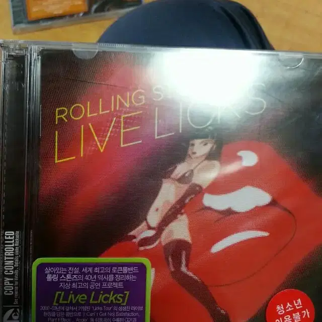 새상품 롤링스톤즈 Rolling stones live licks