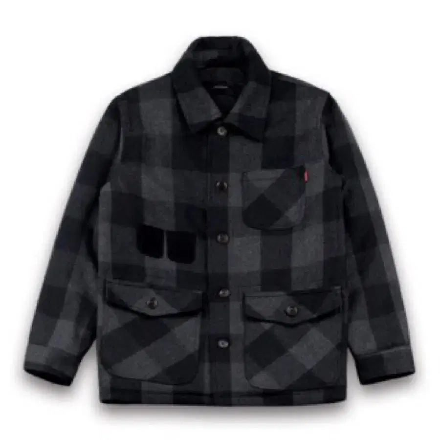 L Saw Classic Deck Jacket Check Jacket Wool Jacket